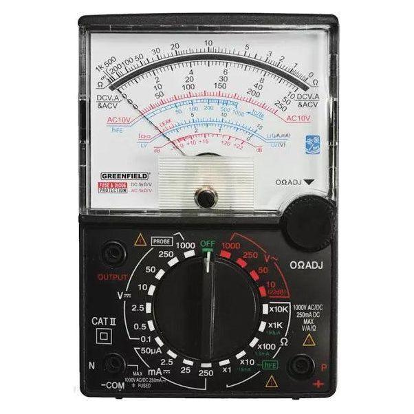 Greenfield 360TRNA Analog Multimeter / Tester | Greenfield by KHM Megatools Corp. Greenfield 360TRNA Analog Multimeter / Tester | Greenfield by KHM Megatools Corp.